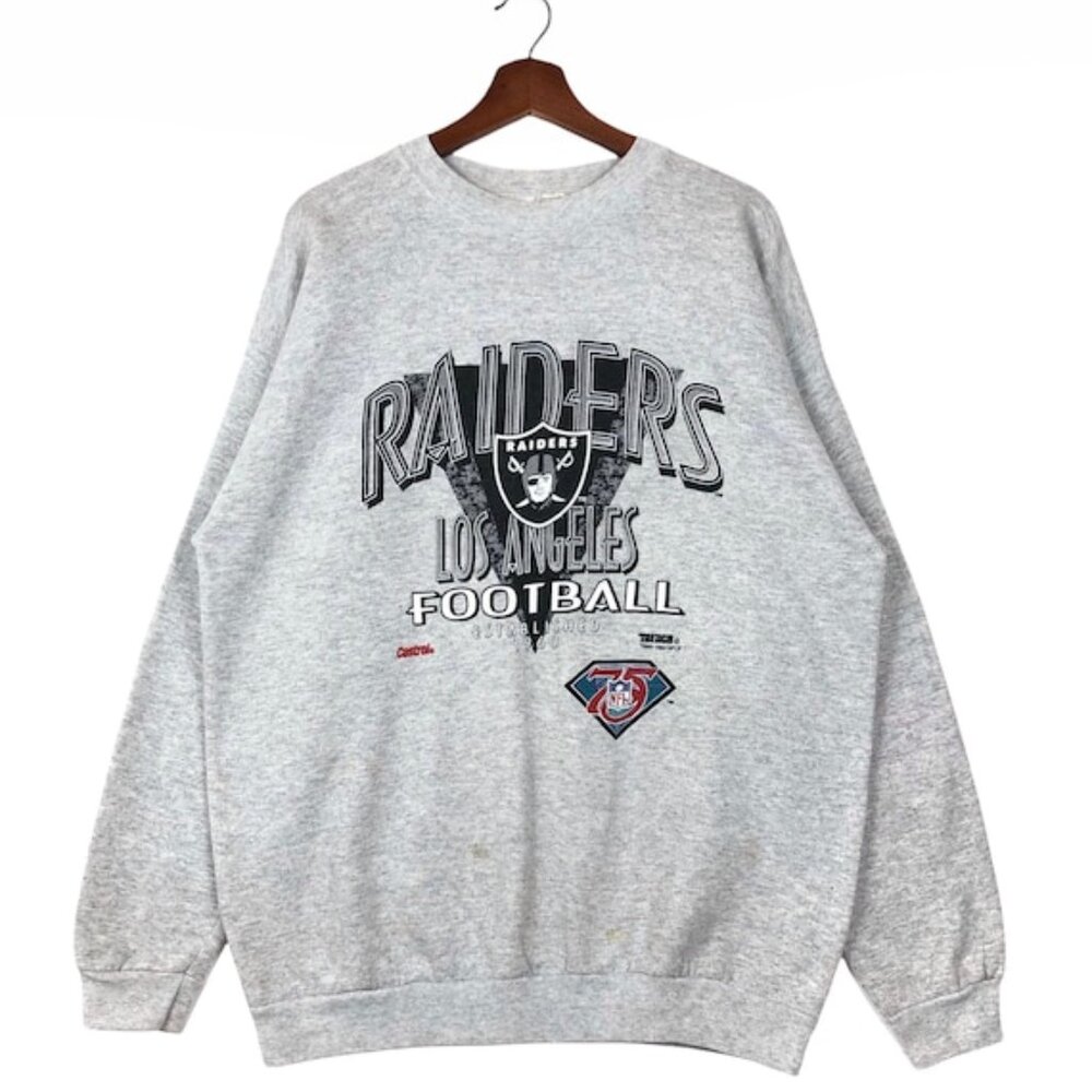 Vintage 90s Los Angeles Raiders Football Sweatshirt, Retro NFL Men Women Shirt